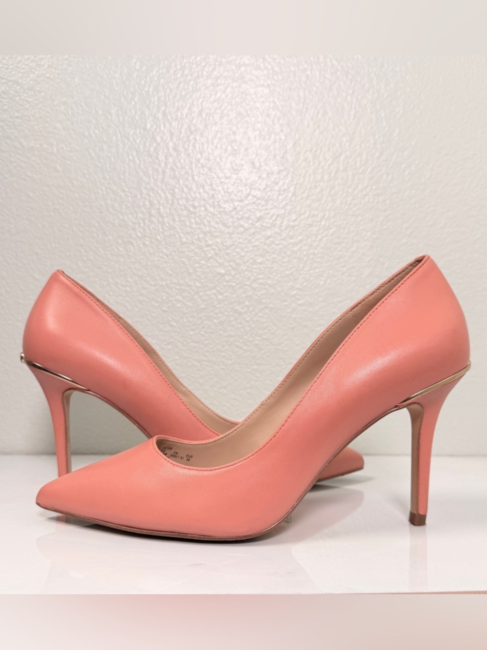 Coach Wiley Coral Pointed-Toe Stiletto Pumps